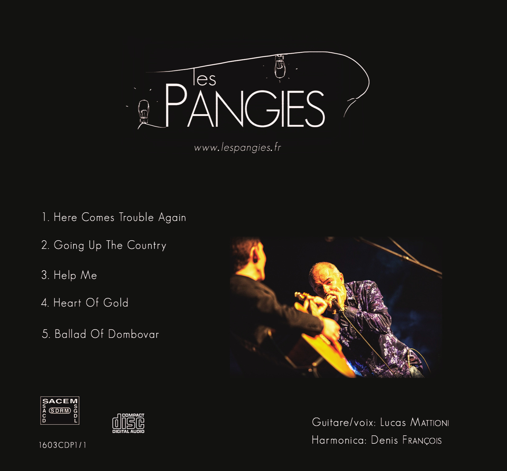 Les Pangies – 1er EP